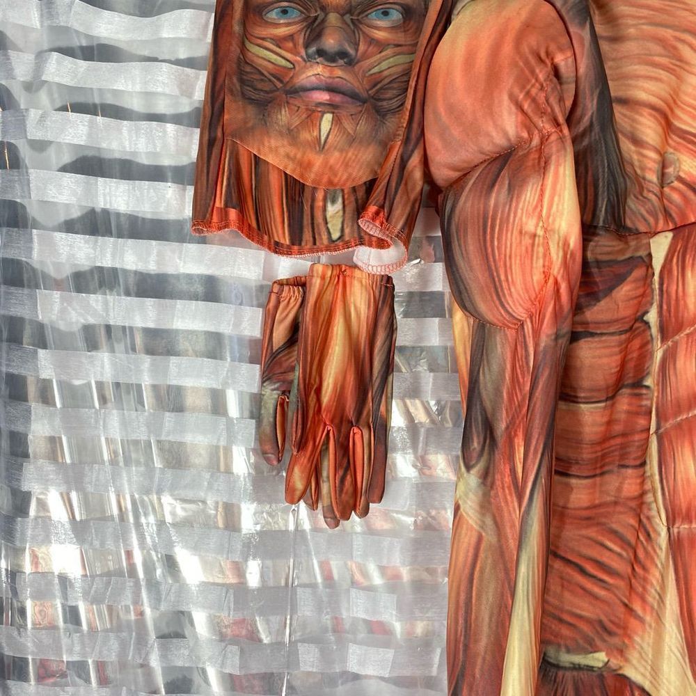 Muscle Man Skin Halloween Costume - Picture 5 of 7